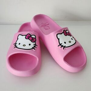 Girls Hello Kitty Slide Sandals (Size 2/3) Sanrio